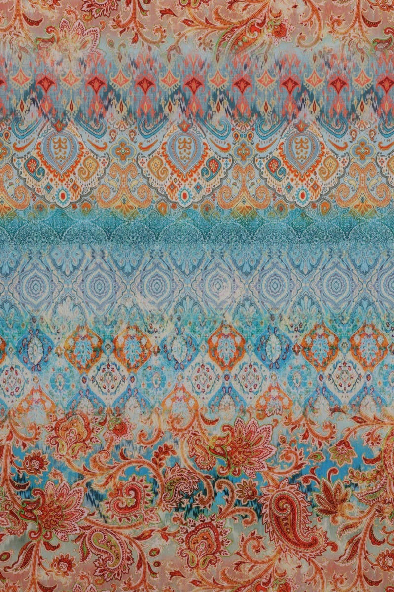 Kerella Bayadere Double Width Fabric