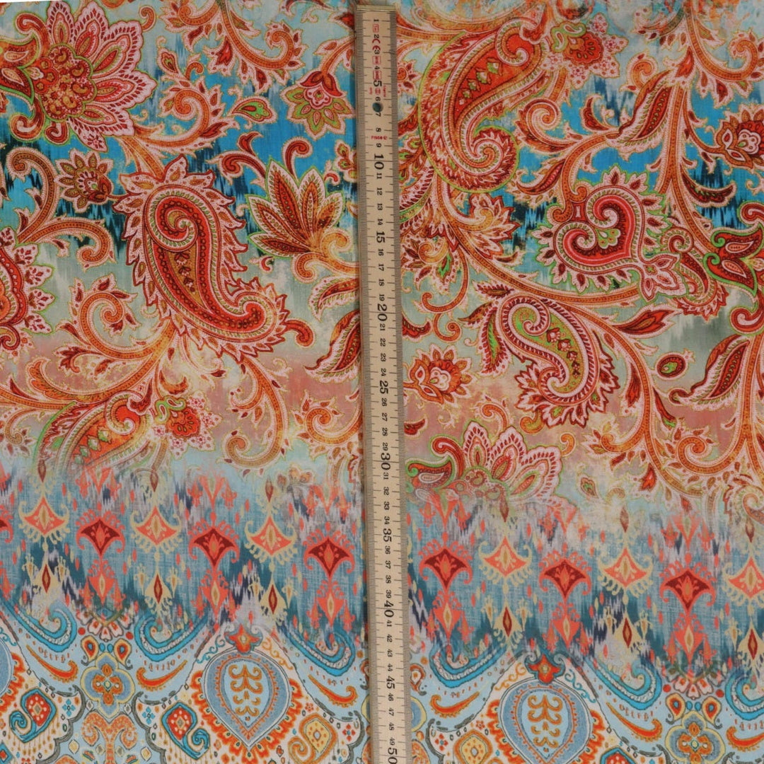 Kerella Bayadere Double Width Fabric