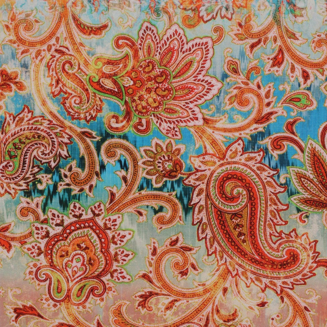 Kerella Bayadere Double Width Fabric