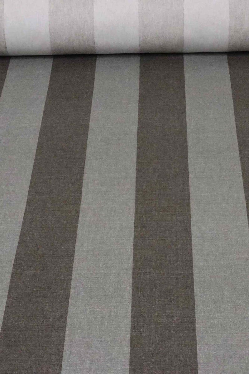 Clearance Romo Kirkby Design Izmir Cacao Stripe Fabric