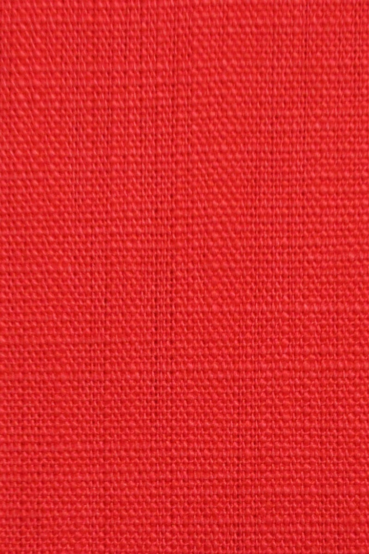 Clearance Romo Villa Nova Seville Crimson Washable Brushed Cotton Fabric