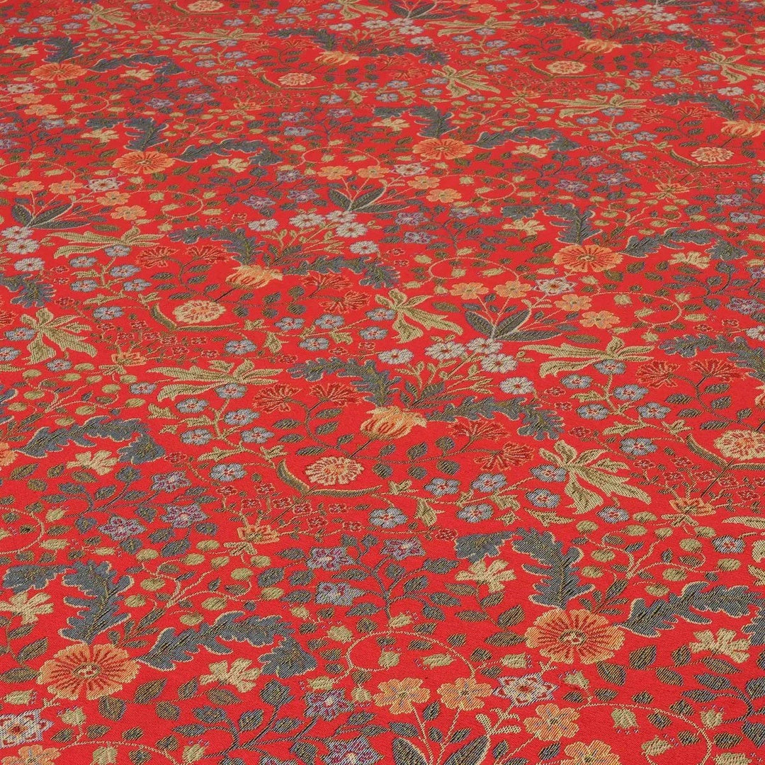 Barrington Morris Tapestry Red Fabric