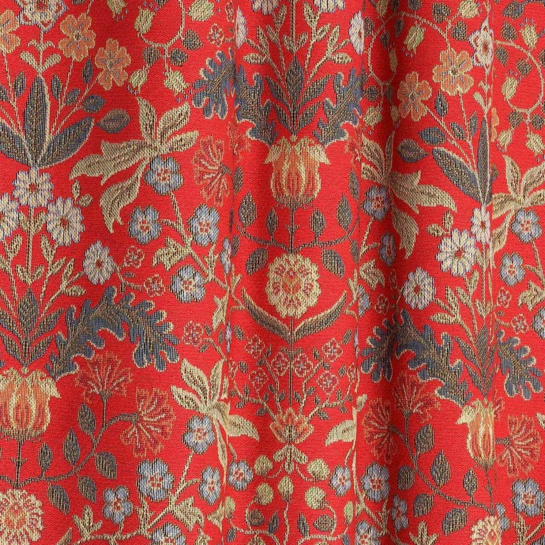 Barrington Morris Tapestry Red Fabric