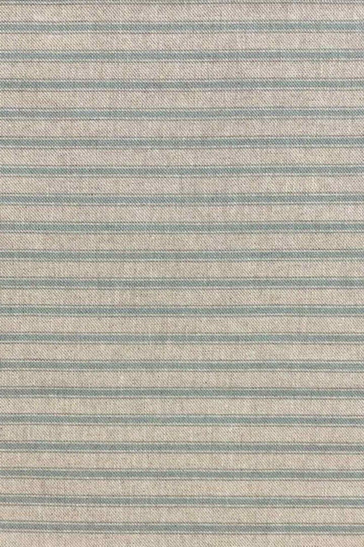 Deck Stripe Duck Egg Double Width Fabric