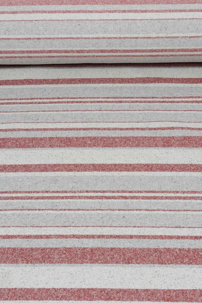 Clearance St Anton Stripe Strawberry Fabric