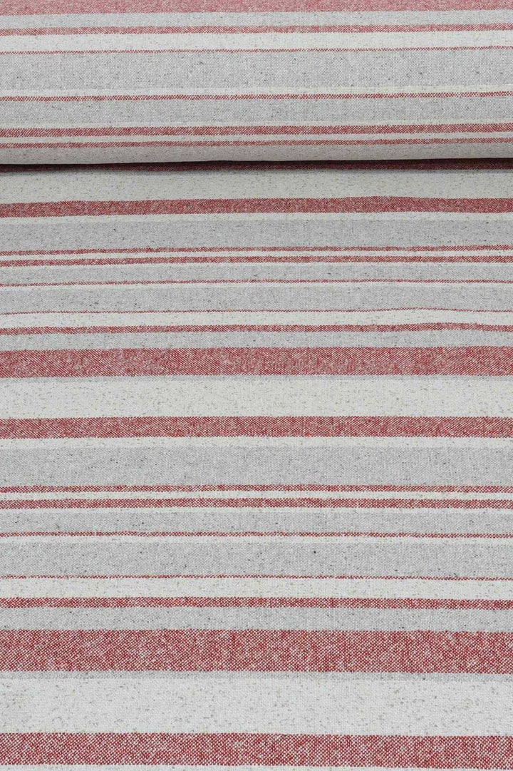 Clearance St Anton Stripe Strawberry Fabric