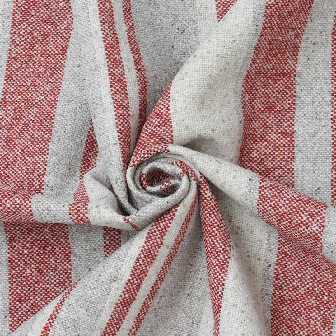 Clearance St Anton Stripe Strawberry Fabric