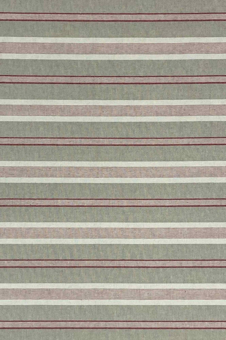 Princeton Stripe Red Double Width Fabric