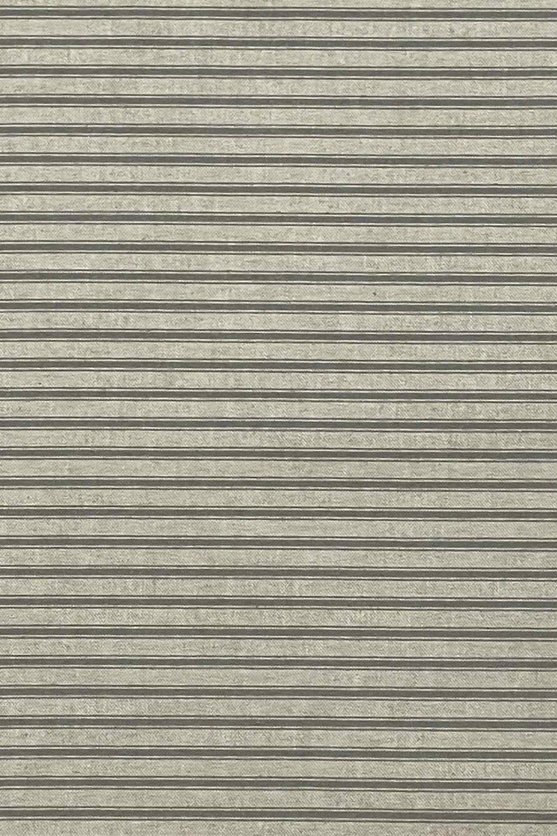 Deck Stripe Grey Double Width Fabric