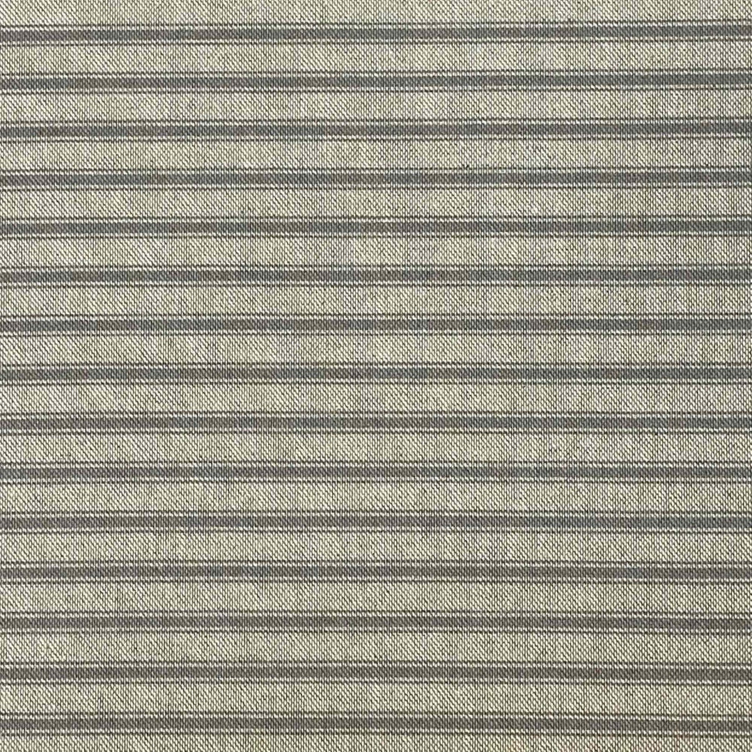 Deck Stripe Grey Double Width Fabric