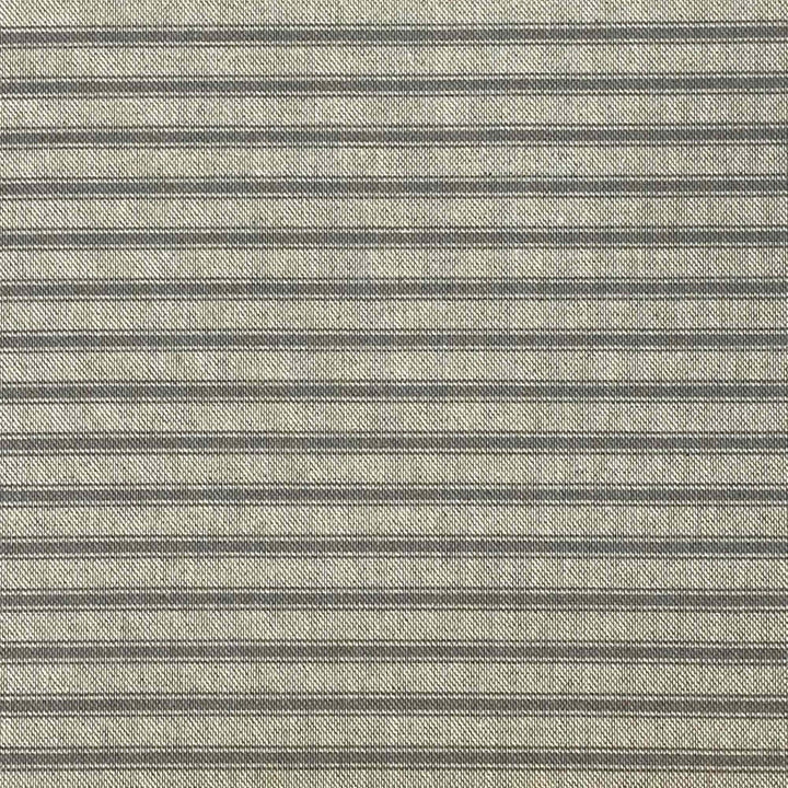 Deck Stripe Grey Double Width Fabric