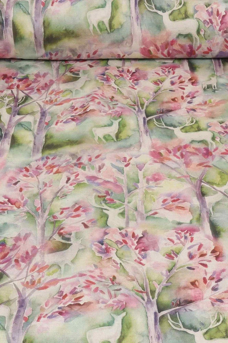 Voyage Seneca Forest Spring Fabric