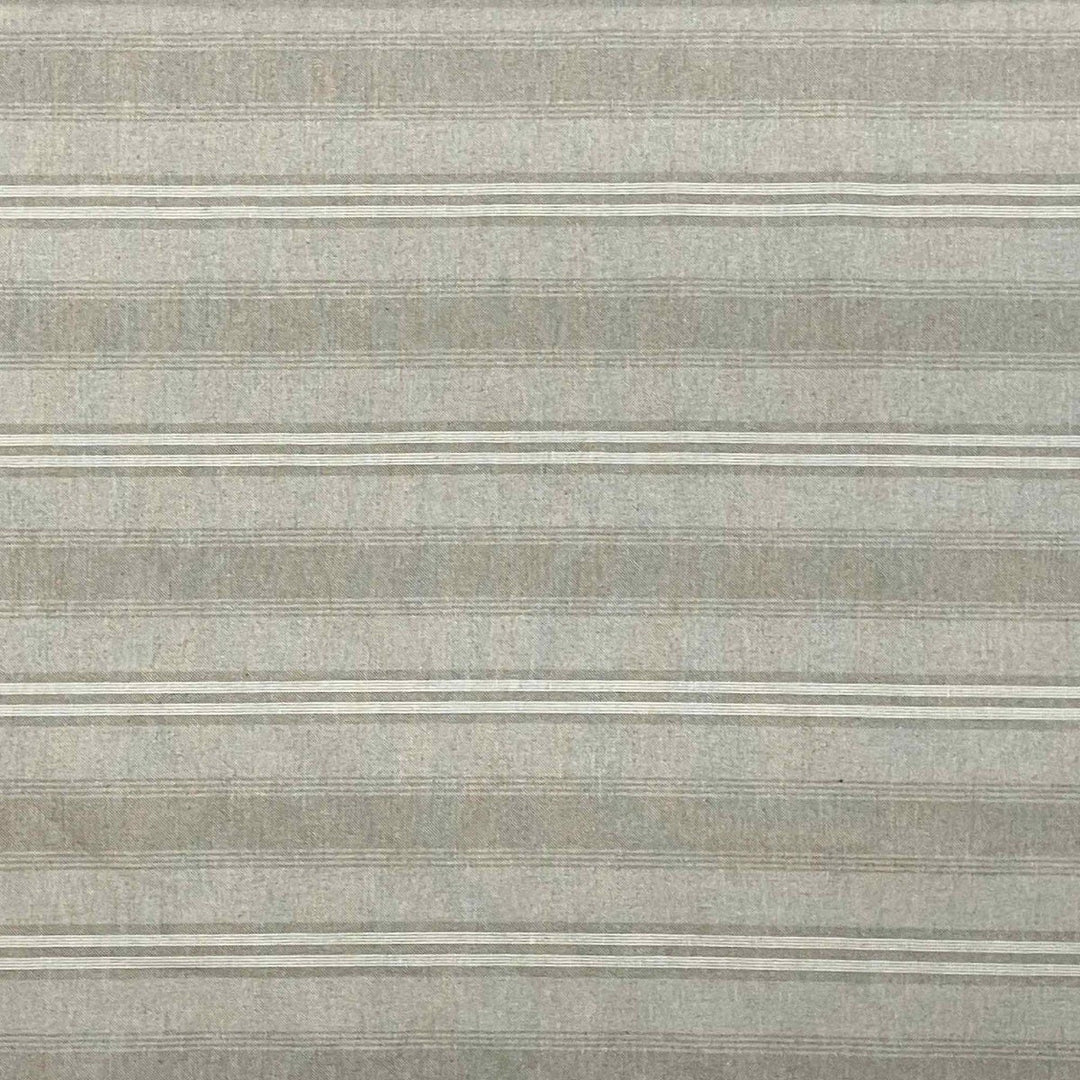 Harvard Stripe Cream Double Width Fabric