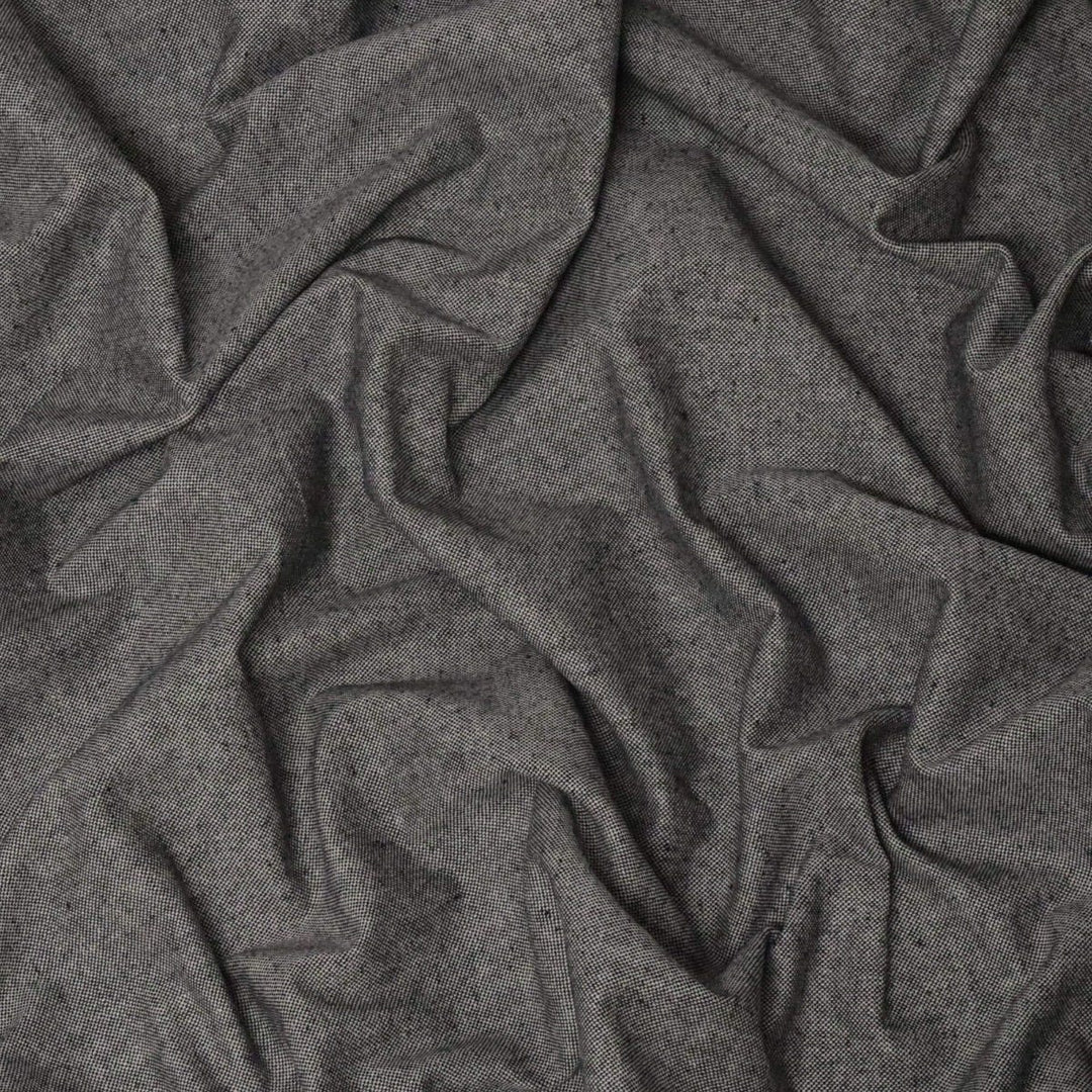 Anthracite Grey Linen/Cotton Double Width Fabric