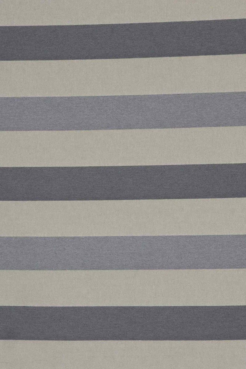 Sussex Stripe Grey Double Width Fabric