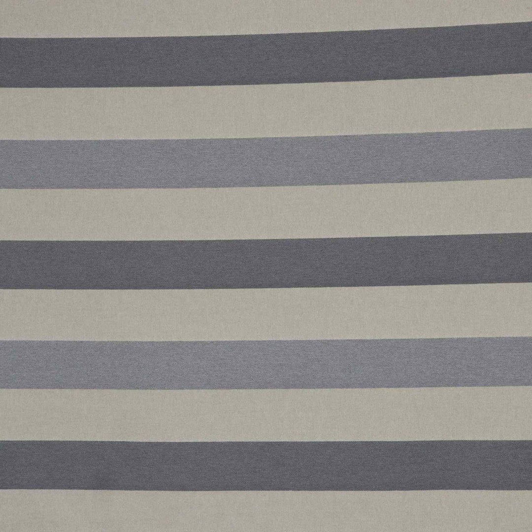 Sussex Stripe Grey Double Width Fabric