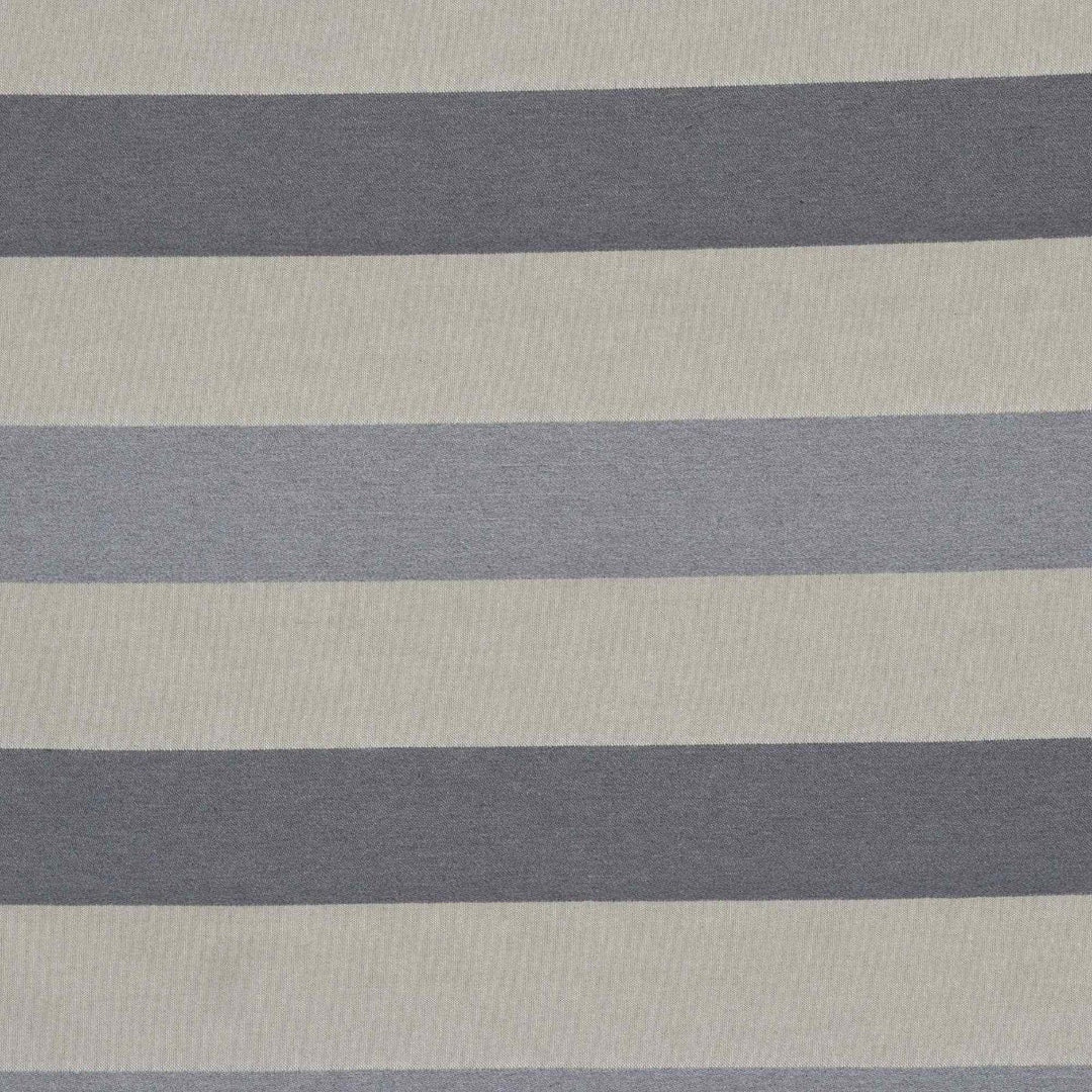 Sussex Stripe Grey Double Width Fabric