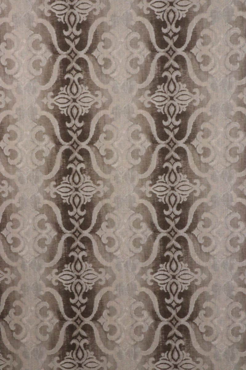 Stof Giacomo French Linen Ikat Fabric in Grey