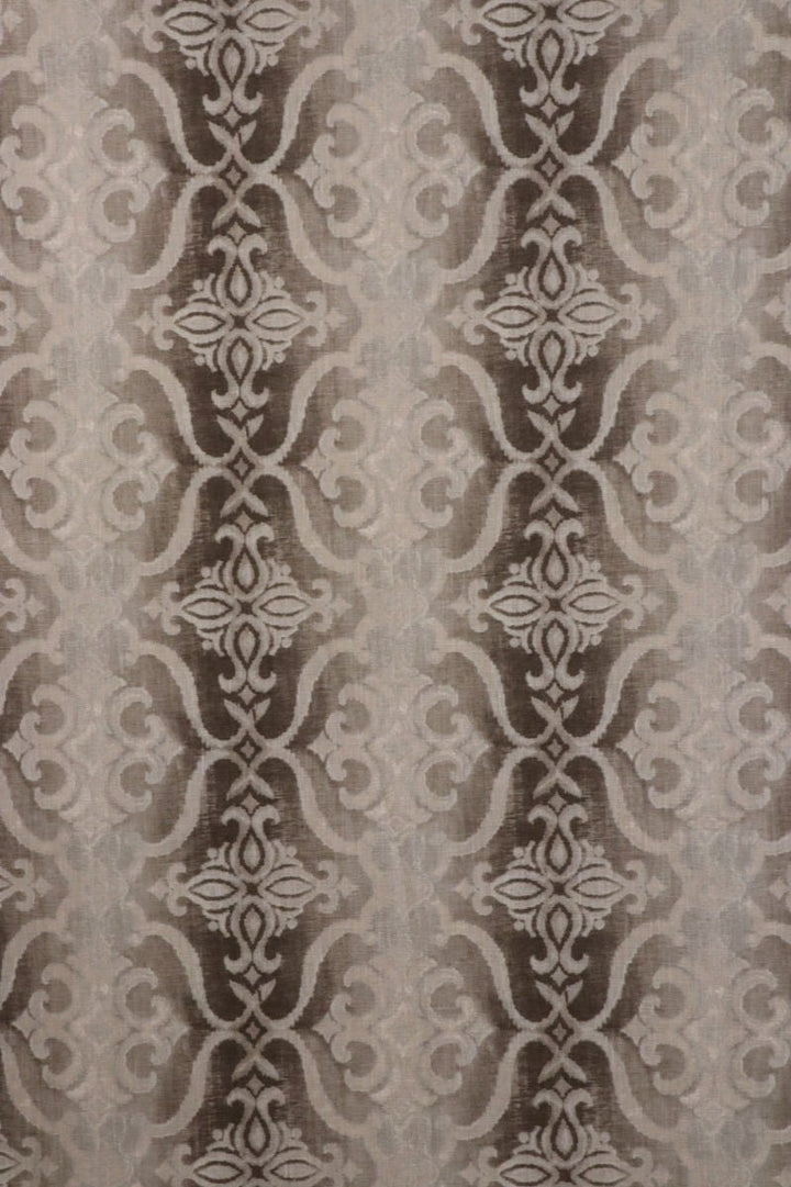 Stof Giacomo French Linen Ikat Fabric in Grey