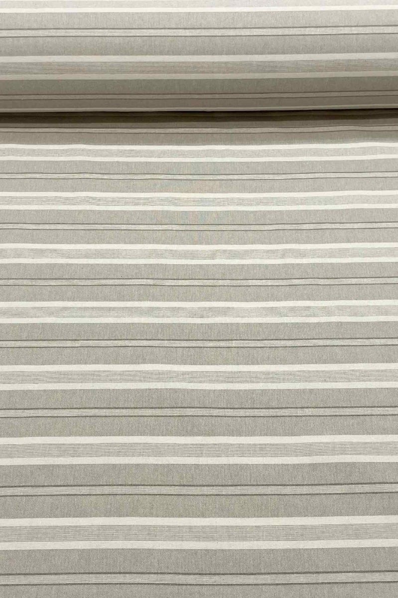 Princeton Stripe Cream Double Width