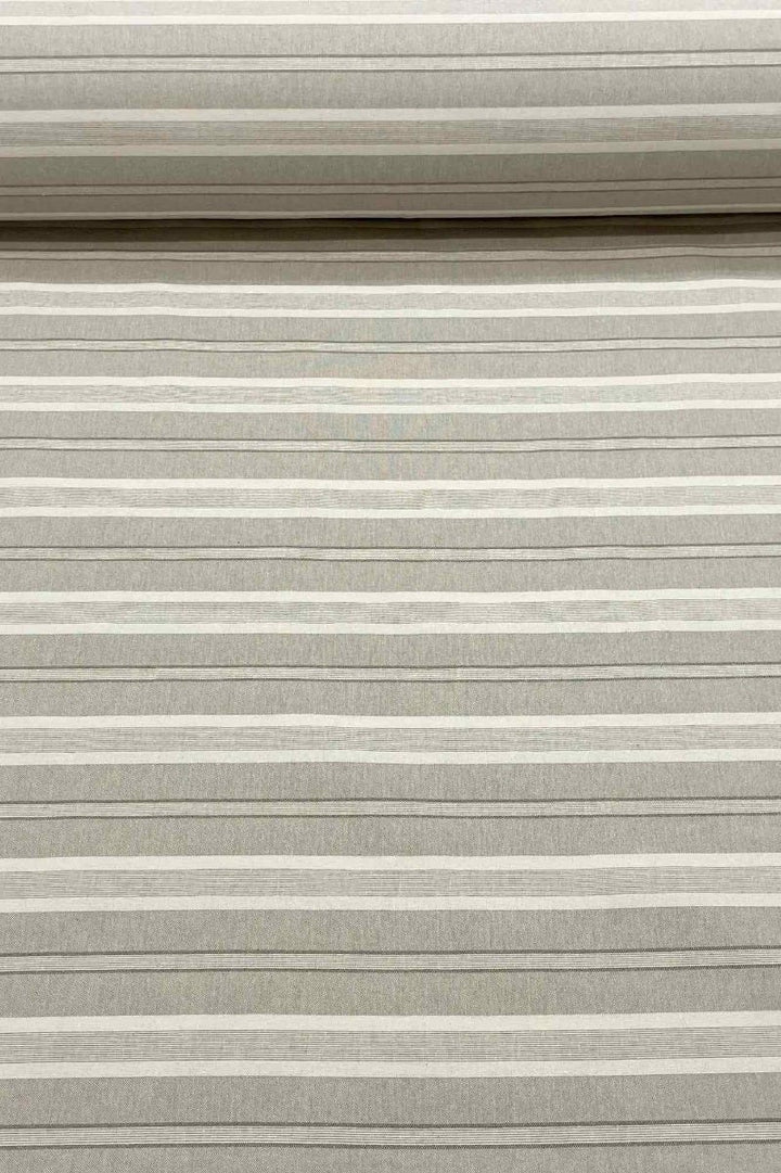 Princeton Stripe Cream Double Width