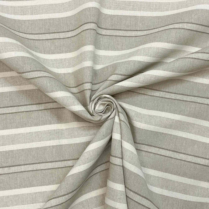 Princeton Stripe Cream Double Width