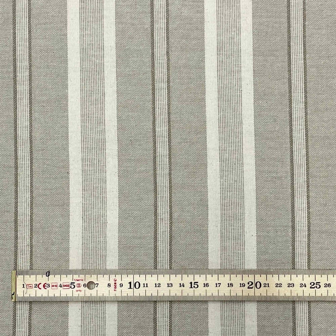 Princeton Stripe Cream Double Width