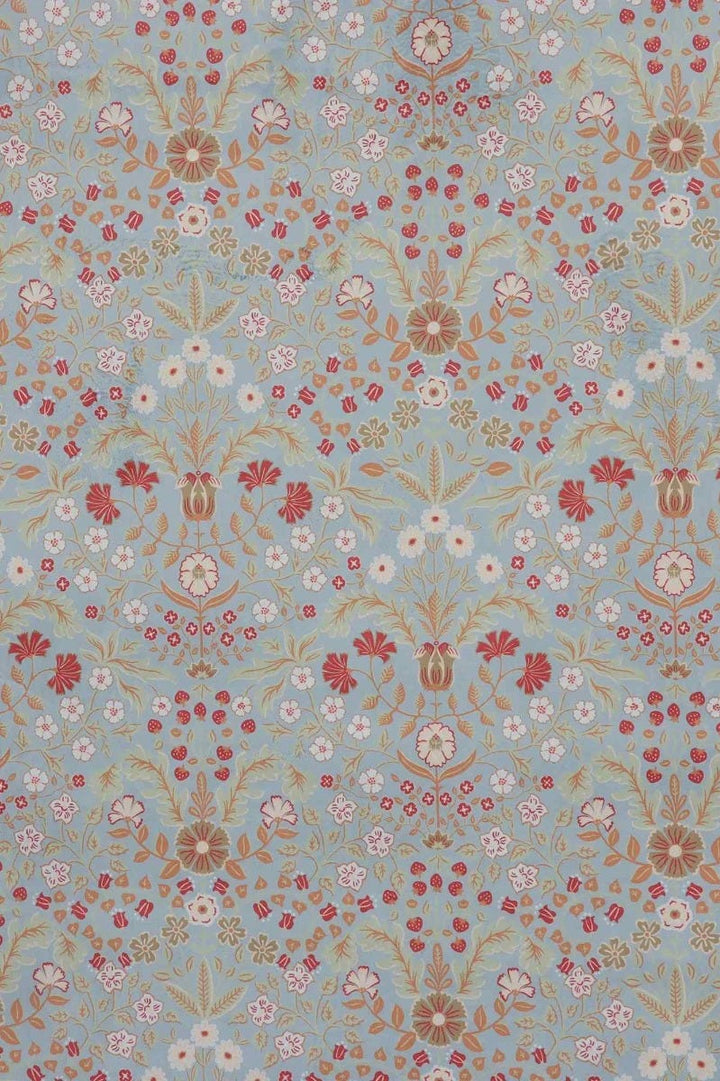 Windsor Duck Egg Velvet Fabric