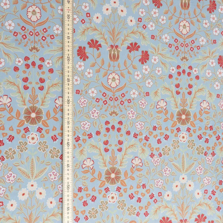 Windsor Duck Egg Velvet Fabric