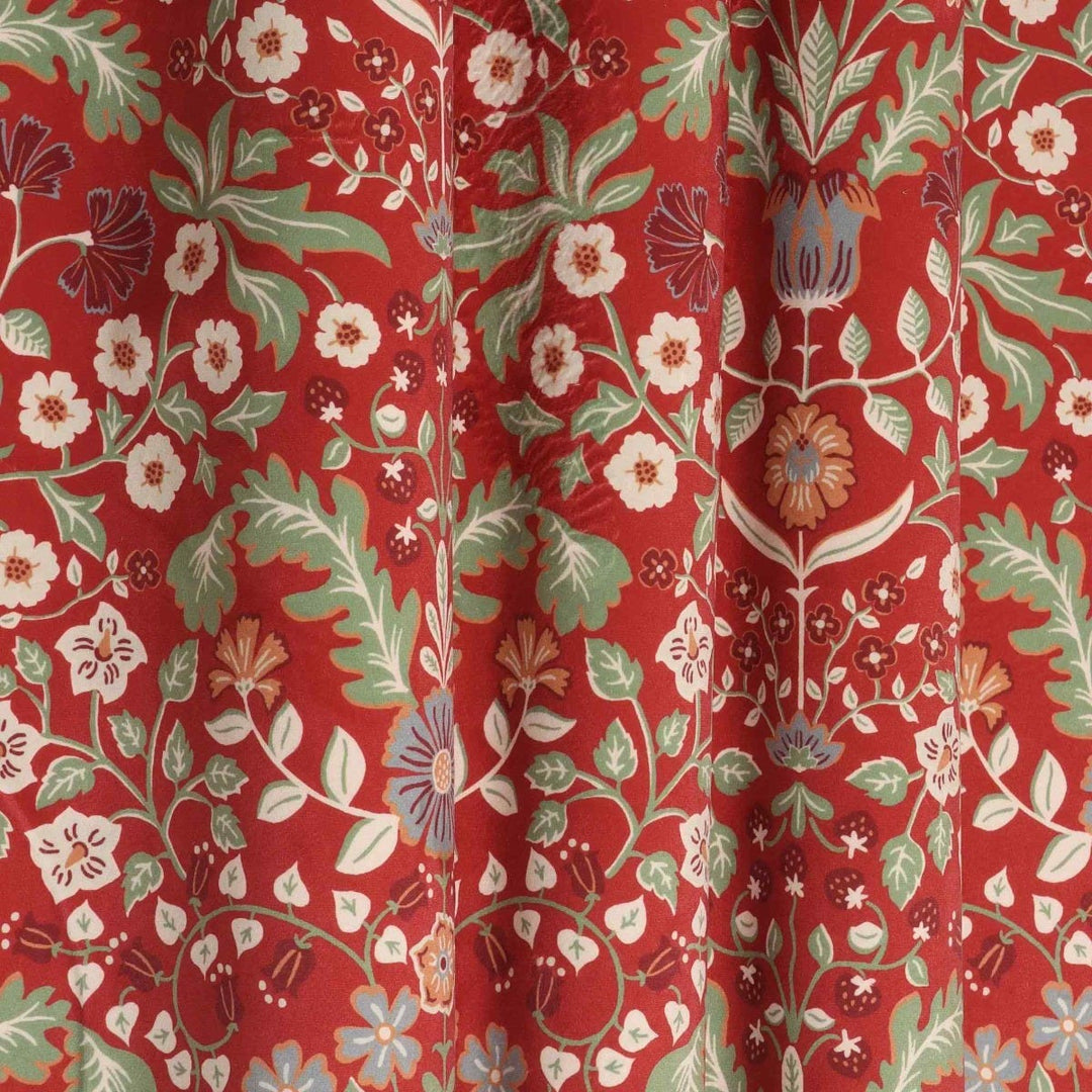 Windsor Red Velvet Fabric