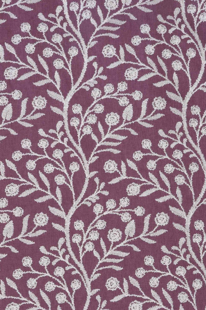 Voyage Dorney Damson Fabric  