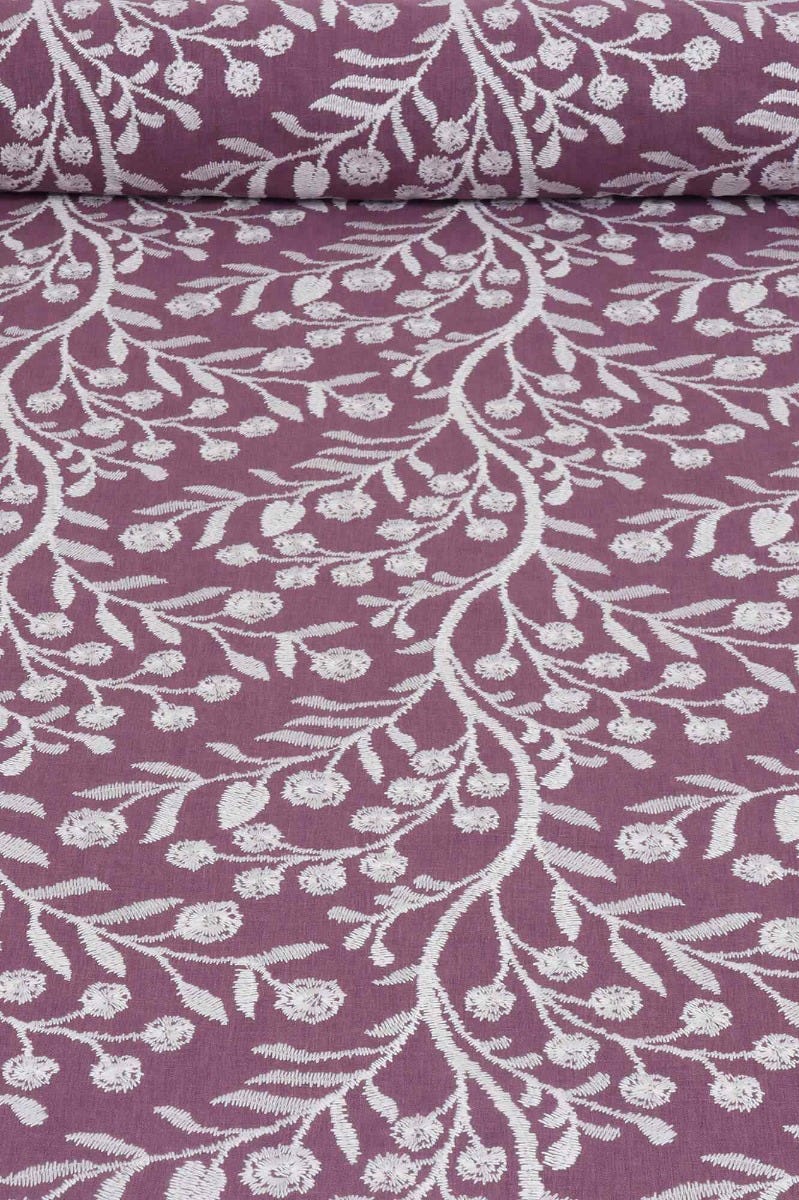 Clearance Voyage Dorney Damson Fabric