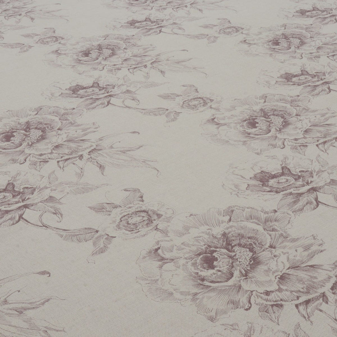 Art of the Loom Chatsworth Floral Damson Fabric