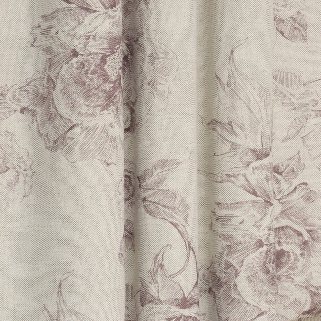 Art of the Loom Chatsworth Floral Damson Fabric