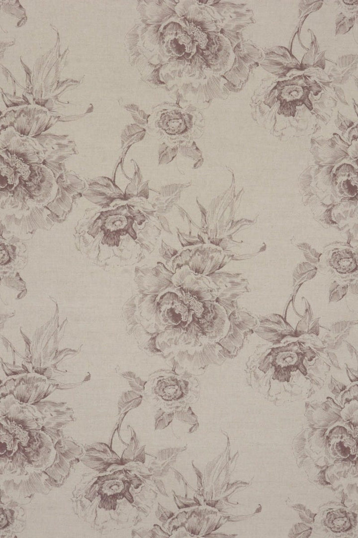 Art of the Loom Chatsworth Floral Damson Fabric