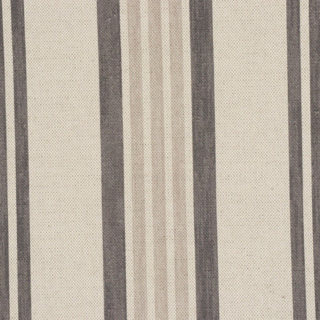 Art of the Loom Lavenham Stripe Slate Fabric