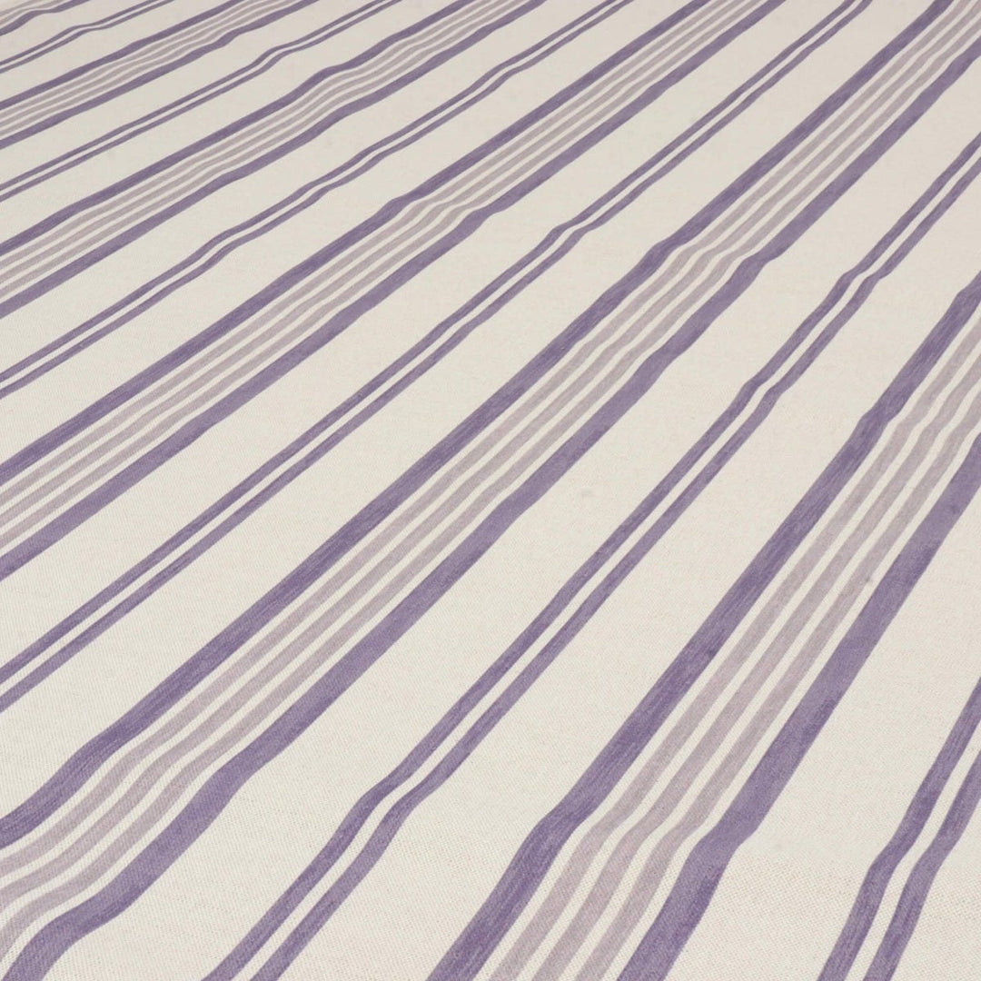 Art of the Loom Lavenham Stripe Plum Fabric