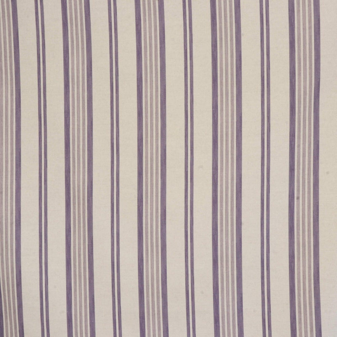 Art of the Loom Lavenham Stripe Plum Fabric