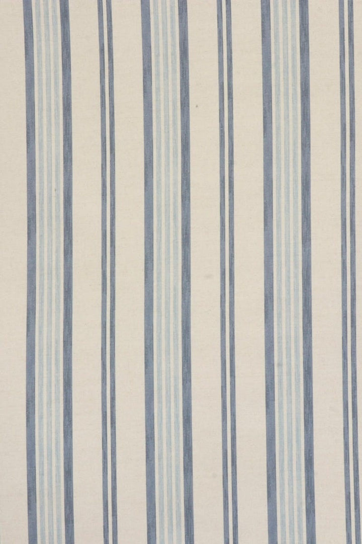 Art of the Loom Lavenham Stripe Blue Fabric