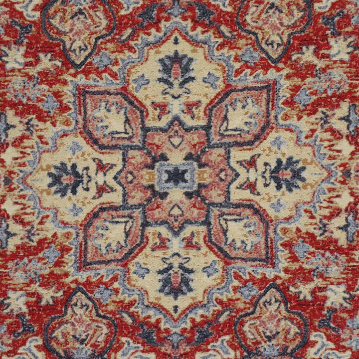 Alhambra Tapestry Red Fabric