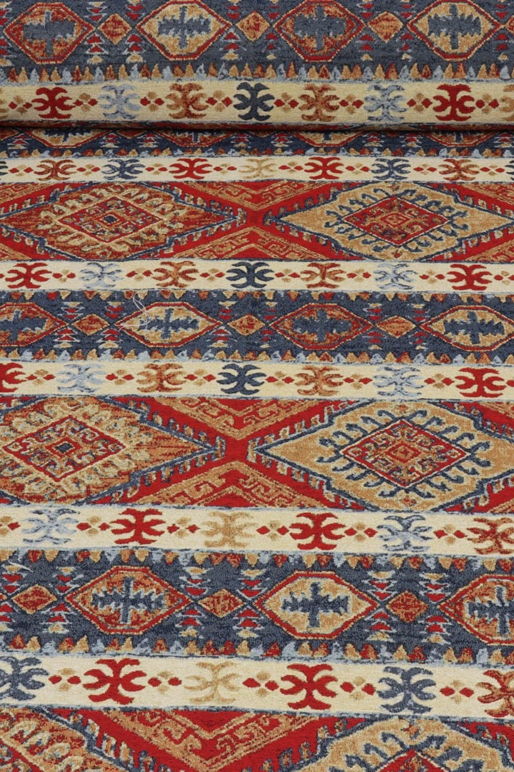 Altai Tapestry Red Fabric