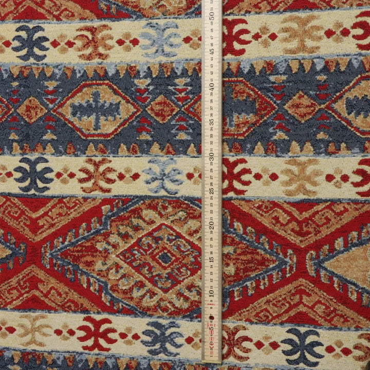 Altai Tapestry Red Fabric