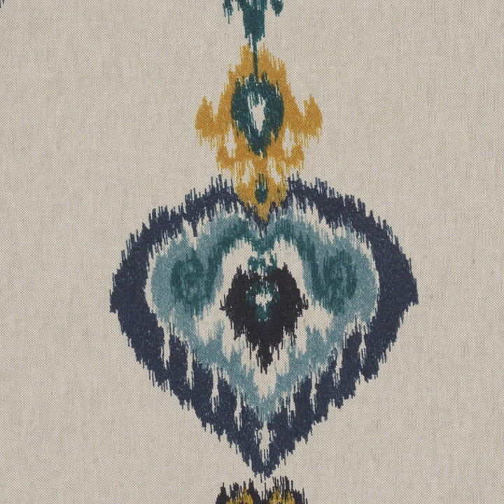 Kasbah Blue / Linen Fabric