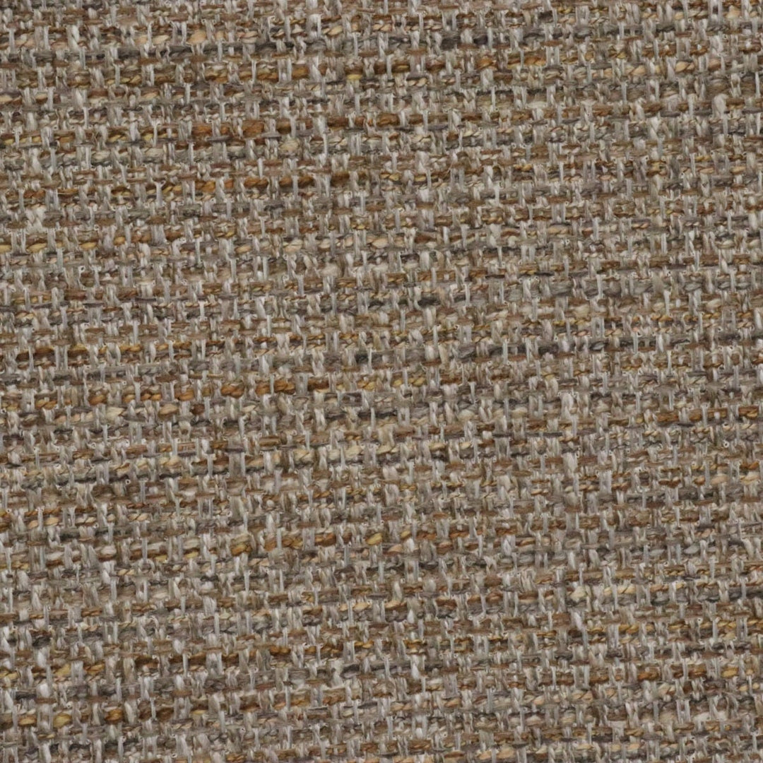 Clearance Boucle Woven FR Brown Fabric