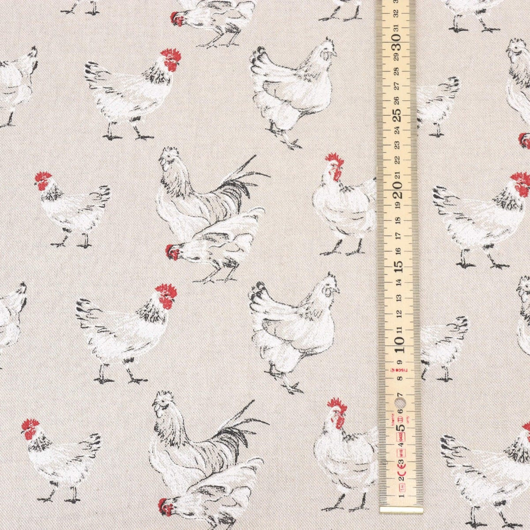 Cluck Linen Fabric