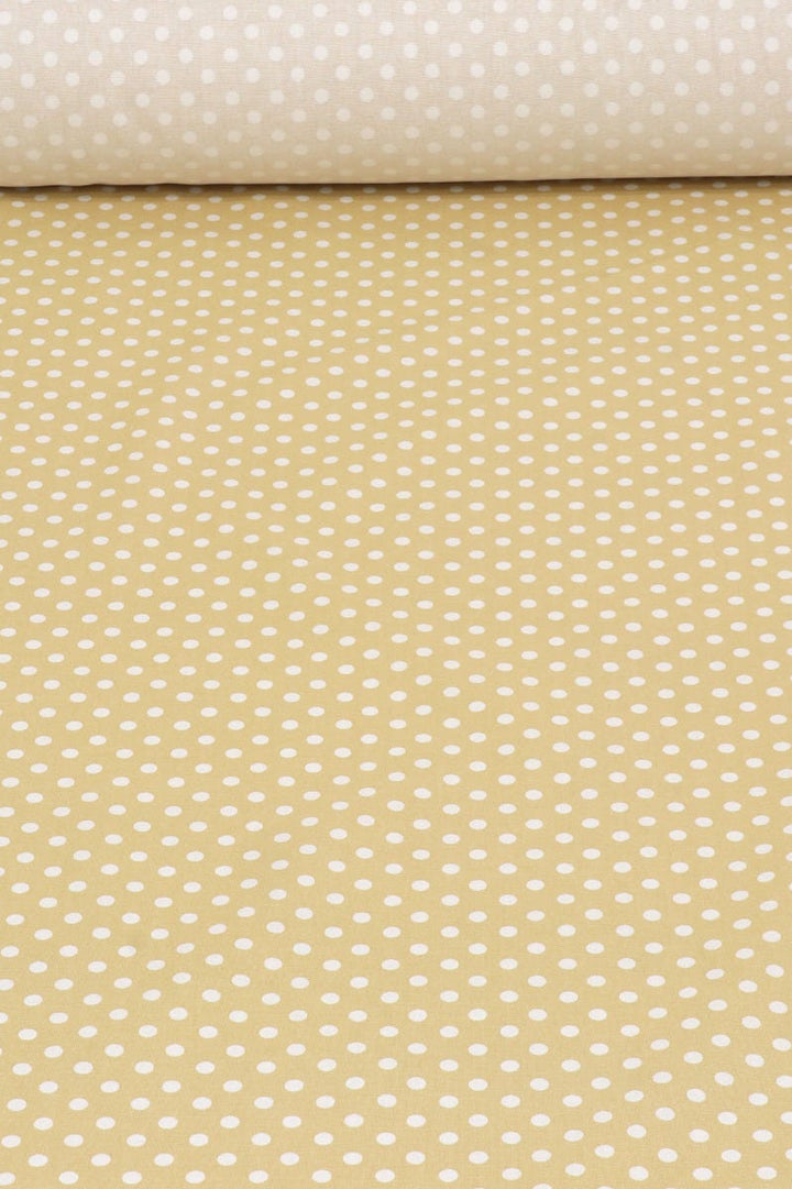 Sunshine Polka Dot Cotton Fabric