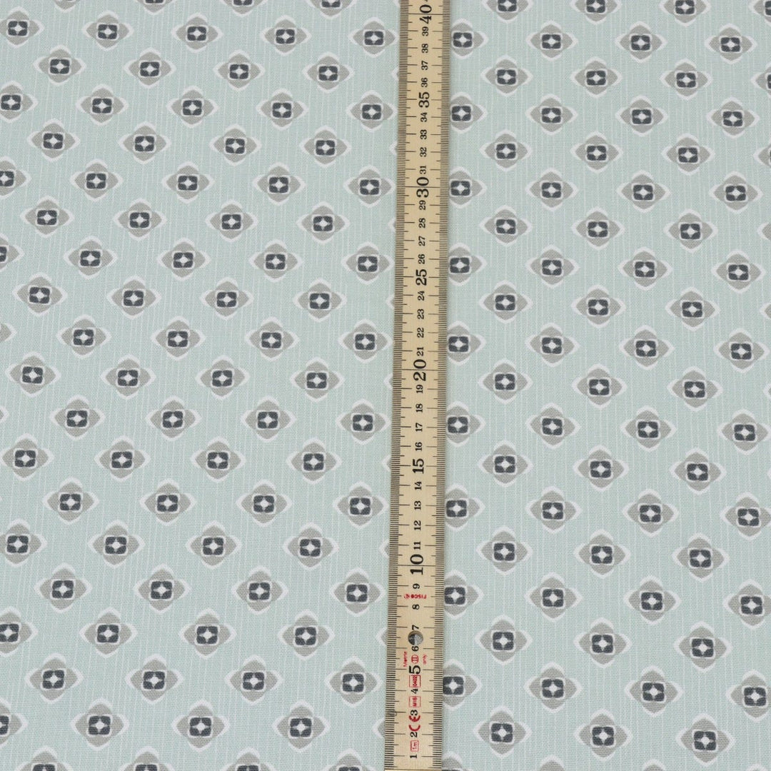 Clearance Atomic Sky Cotton Fabric