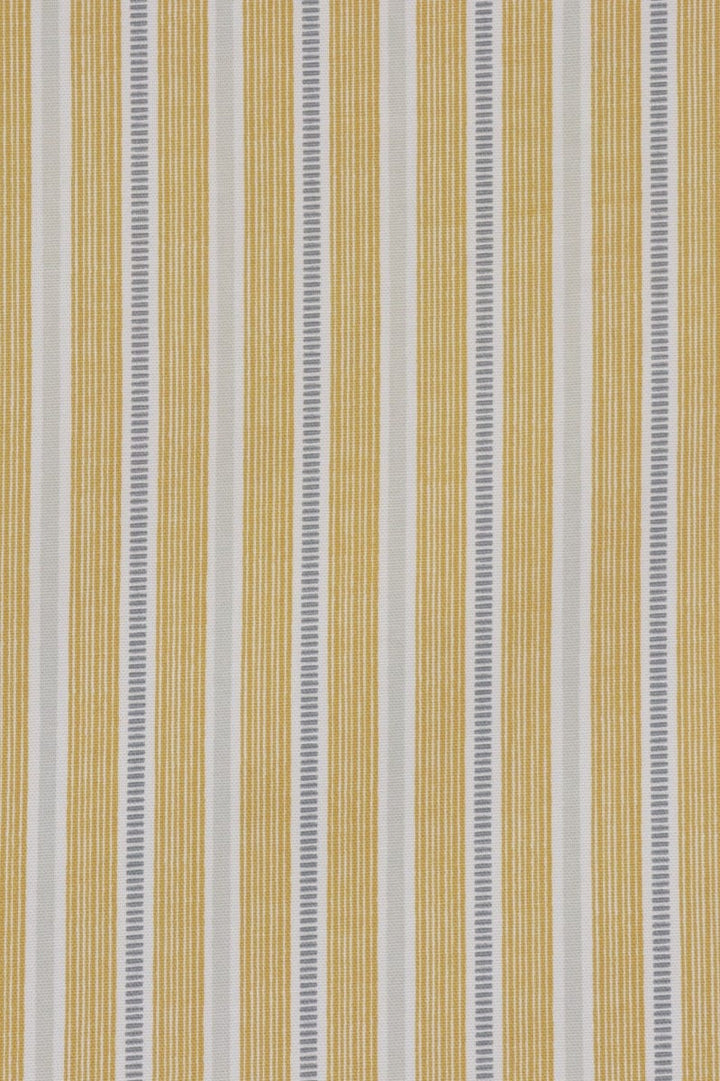 Clearance Pippin Stripe Yellow Cotton Fabric