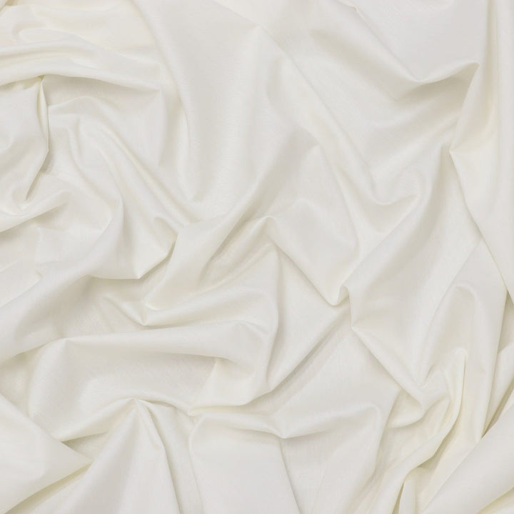 Premium Ivory Polycotton Twill Lining Fabric