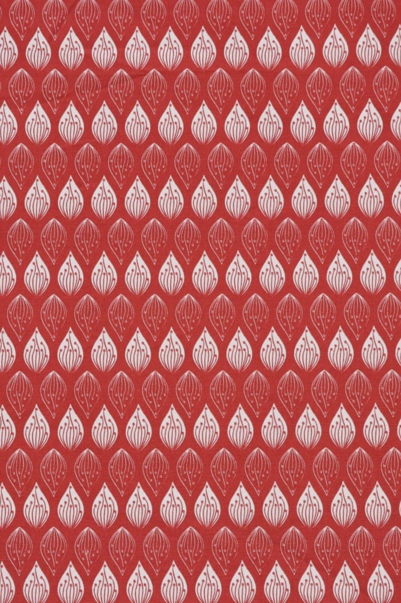 Clearance Hattie Red Cotton Fabric